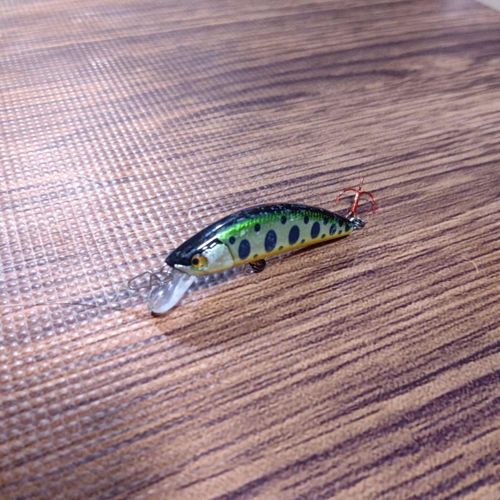 イトウクラフトのシンキングミノーの蝦夷